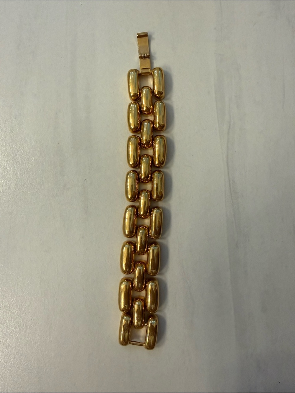 J. Crew Polished Gold-Tone Link Bracelet